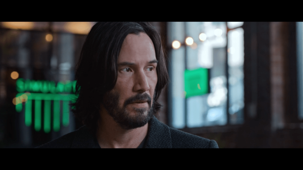 Neo, The Matrix Resurrections, HBO Max, Village Roadshow Pictures, NPV Entertainment, Silver Pictures, Warner Bros., Keanu Reeves