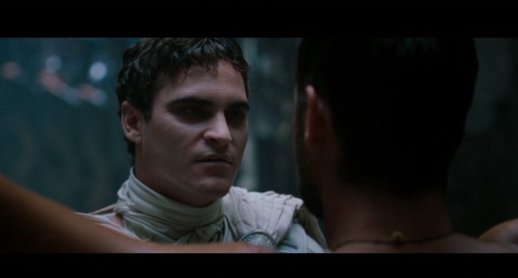 Commodus, Gladiator, Paramount+, Dreamworks Pictures, Universal Pictures, Scott Free Productions, Mill Film, C & L, Dawliz, Red Wagon Entertainment, Joaquin Phoenix