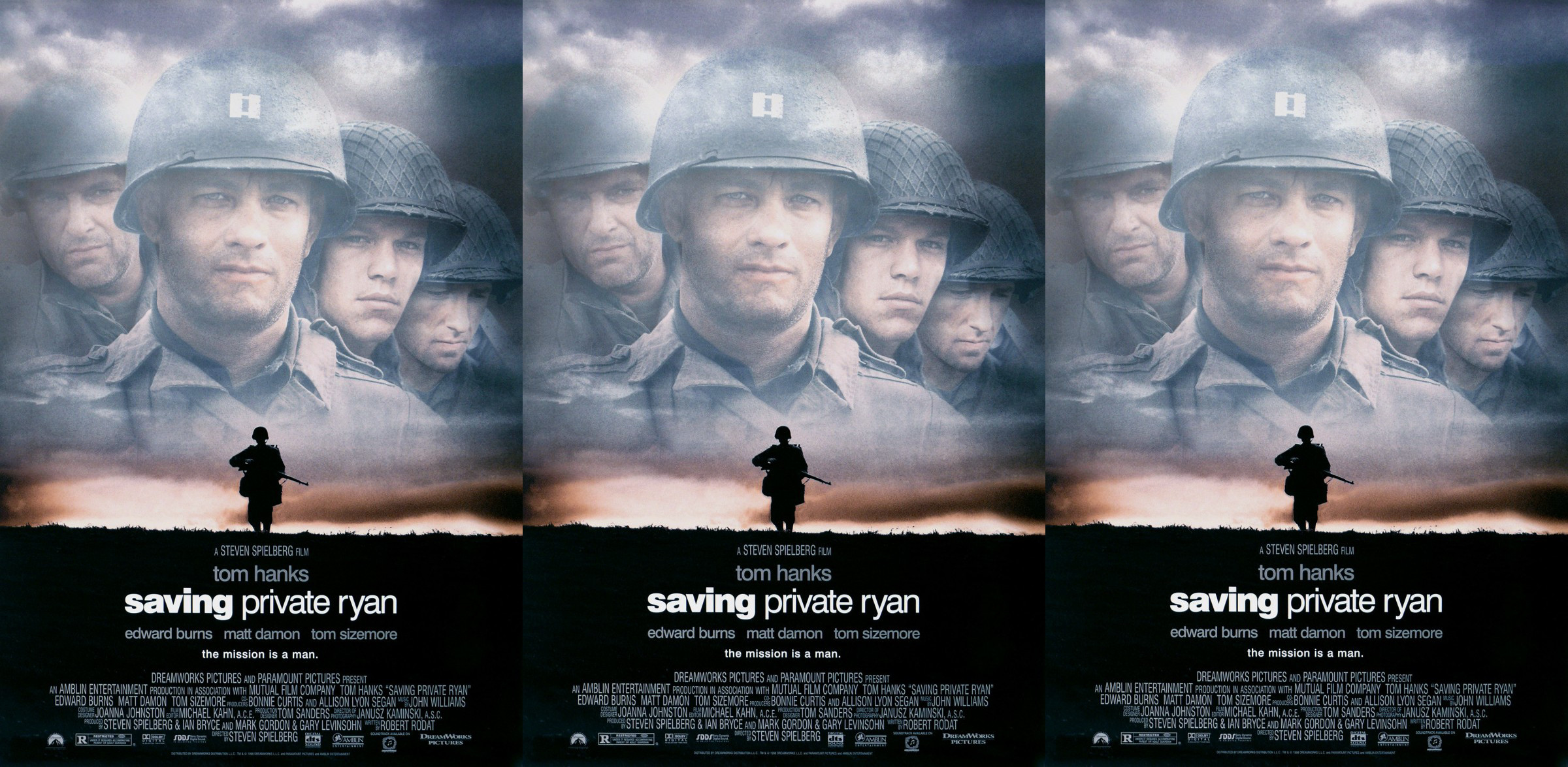 Private Reiben, Saving Private Ryan, Paramount+, Dreamworks Pictures, Paramount Pictures, Amblin Entertainment, Mutual Film Company, H2L Media Group, Mark Gordon Productions, Edward Burns