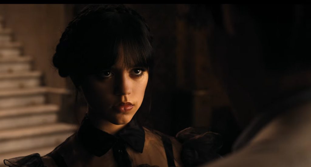 Wednesday Addams, Wednesday, Netflix, MGM Television, Millar Gough Ink, Tee and Charles Addams Foundation, Glickmania, Tim Burton Productions, 1.21 Pictures, Toluca Pictures, Jenna Ortega