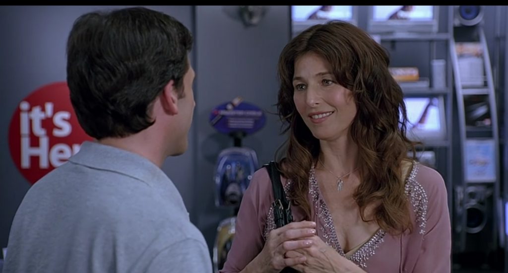Trish, 40-Year-Old Virgin, Amazon Prime Video, Universal Pictures, Apatow Productions, Catherine Keener