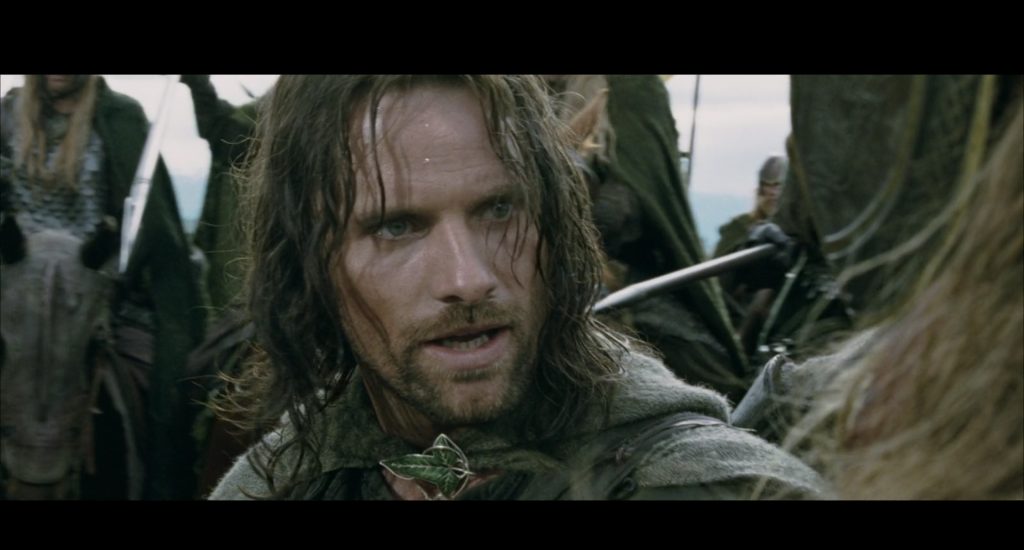 Strider, The Lord of the Rings: The Fellowship of the Ring, Max, New Line Cinema, WingNut Films, The Saul Zaentz Company, Viggo Mortenson