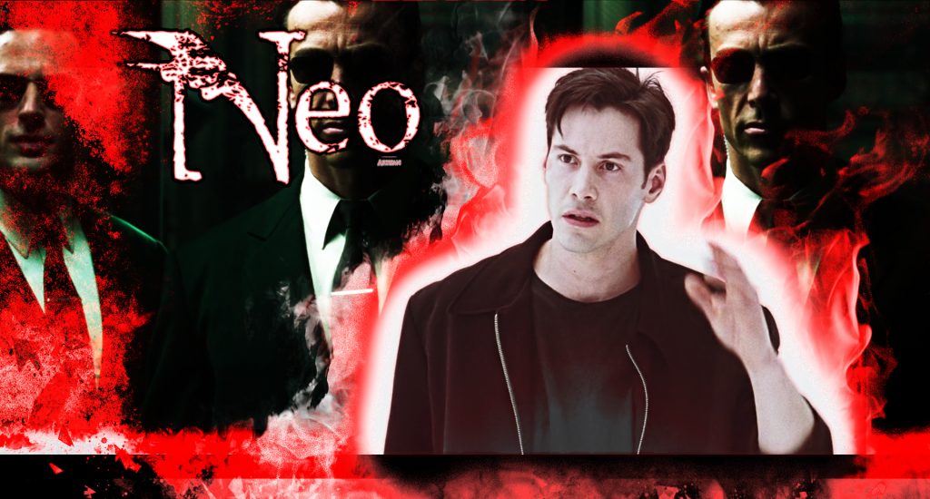 Neo, The Matrix, Max, Warner Bros., Village Roadshow Pictures, Groucho Film Partnership, Silver Pictures, 3 Arts Entertainment, Keanu Reeves