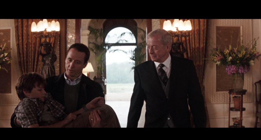 Alfred Pennyworth, Batman Begins, Max, Warner Bros., Syncopy, DC Comics, Legendary Entertainment, Patalex III Productions Limited, Michael Caine