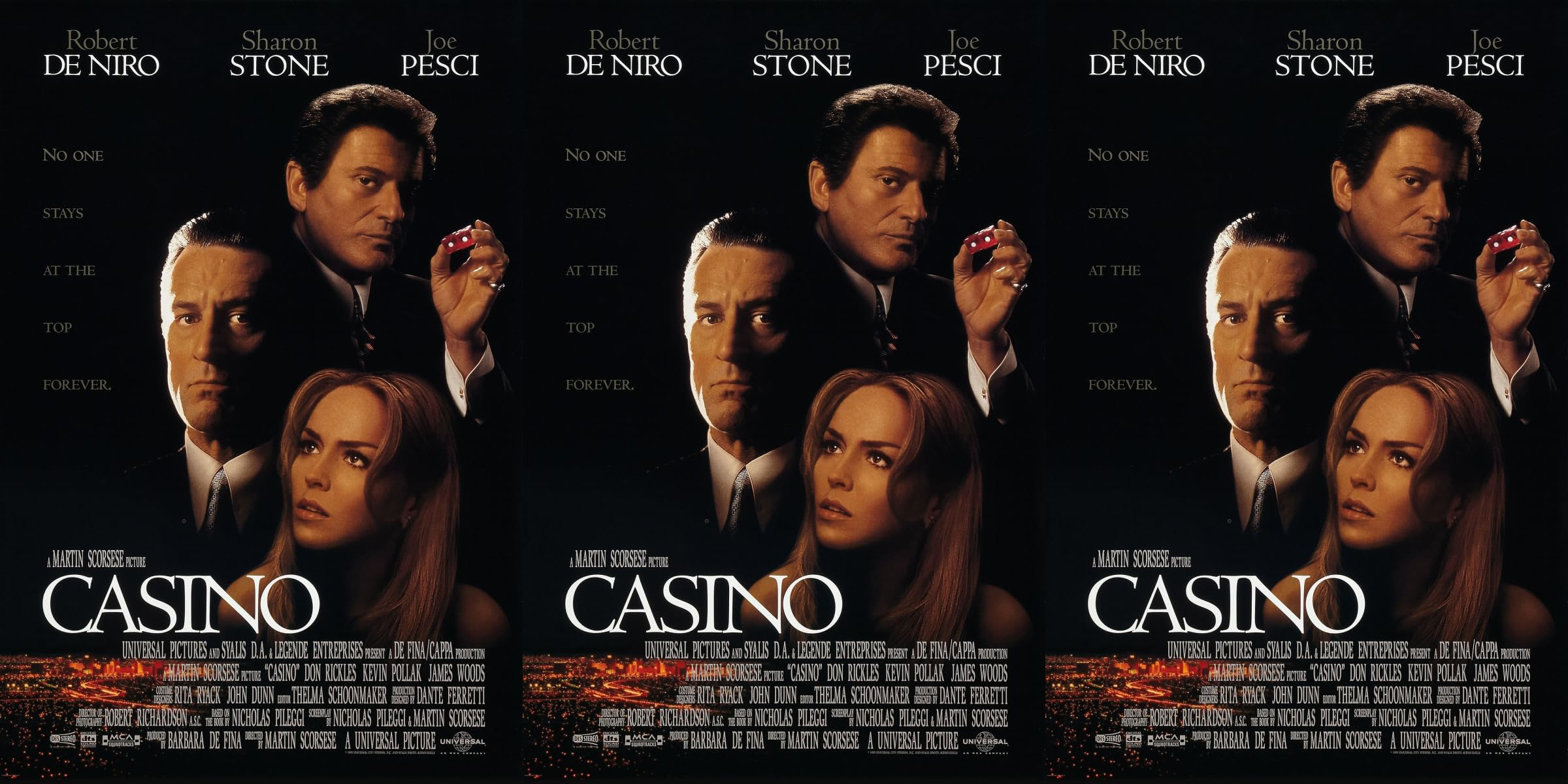 Casino, Peacock, Universal Pictures, Syalis DA, Légende Entreprises, De Fina-Cappa, GGG